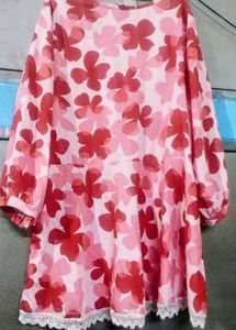 Floral Print Casual Dress