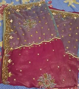 Fancy Shimmer Saree