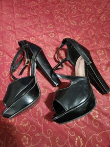 Black Platform Heels