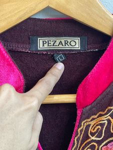 Kashmiri Embroidered Woolen Kurti