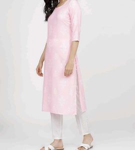 Printed Polyester Kurta