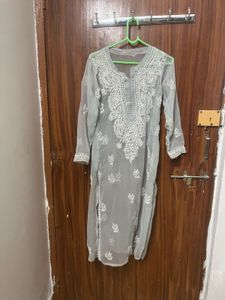 Grey Kurta