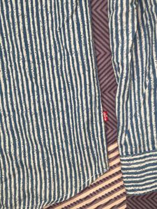 Levis Men Stripped Shirt M Size