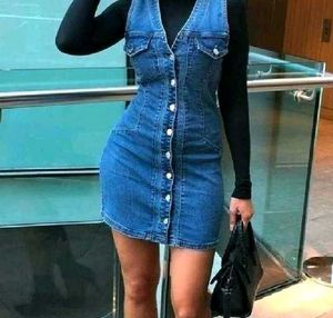 Denim Mini Dress