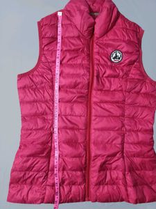 Stylish Pink Lightweight Ladies Parka Jacket