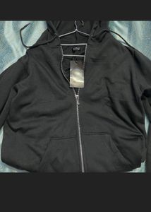 Black Oversized Hoodie