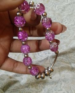 Purple bracelet