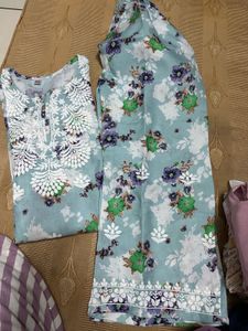 Floral Print Kurta