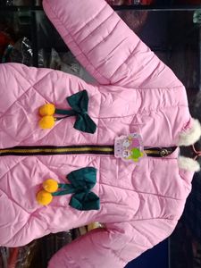 Baby Girl Winter Jacket For 3-4yrs