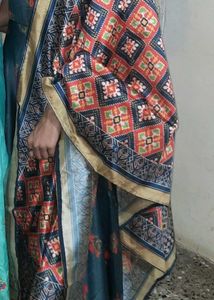 Ethnic Gown with dupatta and Leggings