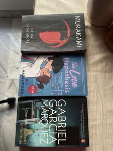 combo of 3 fiction novels