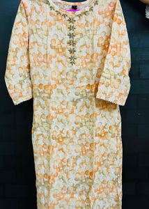 Elegant printed Kurta Set