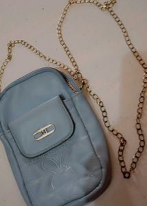 Cute Blue Crossbody Bag