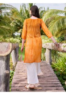 Elegant Embroidered Kurta