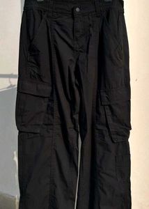 Black Cargo Pants