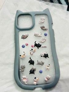 Cute Kitty I Phone 13 Cover