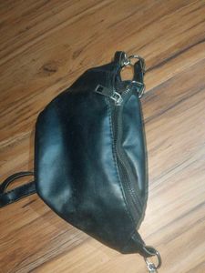 Black Waist Bag