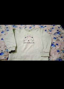 Cute Cat Graphic Long Sleeve sweater