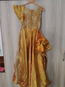 Gold Ethnic Gown