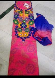 Embroidered Dress Material