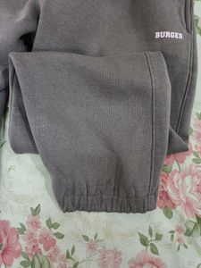 Gray &#39;Burger&#39; Lounge Pants