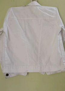 White Denim Jacket
