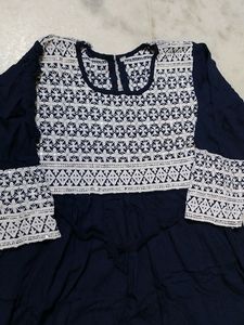 Chikankari Work Kurta Set