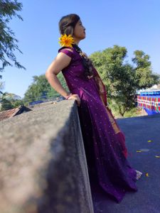 Long Dress With Fancy Sleeves