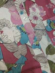 Flower Printed Shirt