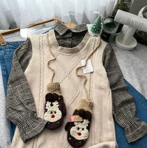 Y2k Sweater Vest Pullover 🤎