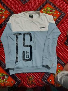 Graphic Print Crewneck Sweatshirt