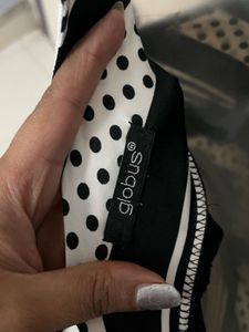 globus branded Striped &amp; Polka Dot Dress