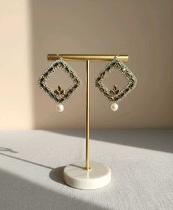 Elegant Pearl Drop Earrings
