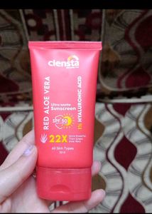 Jovees and cliensta sunscreen