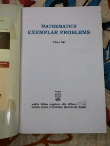 Class 12th maths NCERT Exemplar