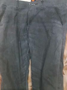 Grey Bootcut Trousers