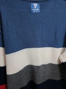 Color Block Knit Sweater