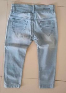 Distressed Denim Jeans