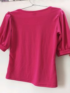 Hot Pink Top.