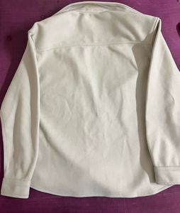 H&amp;M White Regular Overshirt