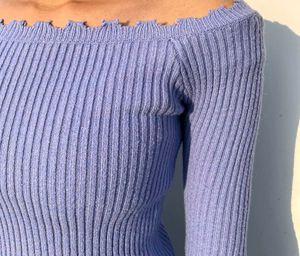 Knit Lavender Top💜