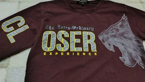 Graphic Print Maroon Sweatshirt
