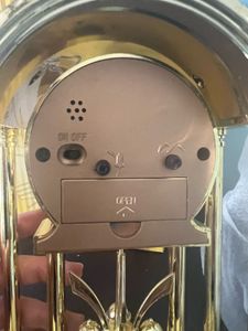 Huaba Gold Quartz Mantel Clock