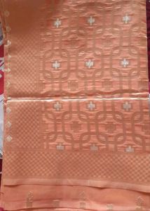 Peach Saree