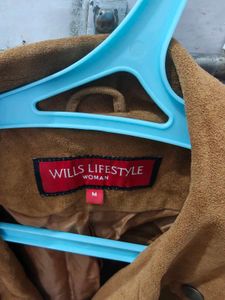 Stylish Brown Suede Jacket