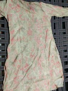 Floral Print Kurta