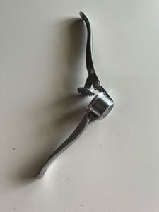 Silicone Bottle Cleaner, Chrome Plated Garlic Pres