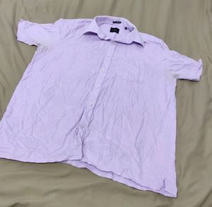 Park Avenue Mens Purple Short Sleeve Shirt💜