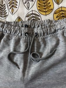 Gray Striped Sweatpants