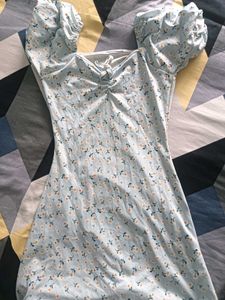 Floral Print Mini Dress